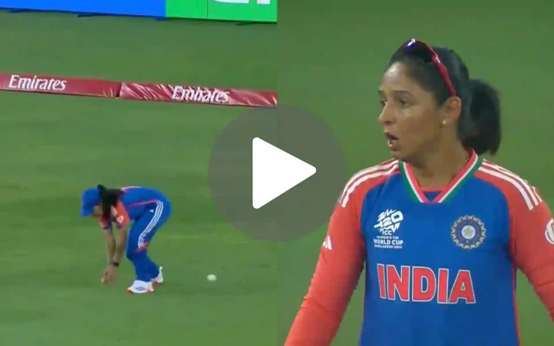 [Watch] Harmanpreet Kaur Furious As Renuka Singh's Sloppy Fielding Lets India Down